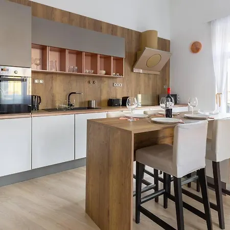 Swan In The Buda Castle Area 2br/balcony شقة *